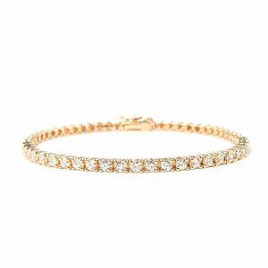 14K Gold  1.79 ct Diamond Tennis Bracelet